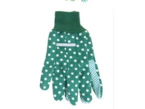 Zahradnické rukavice tmavě zelené L