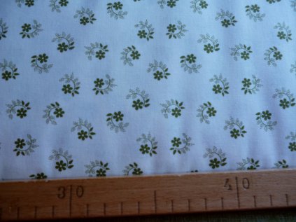 zelena lneny efekt 150cm