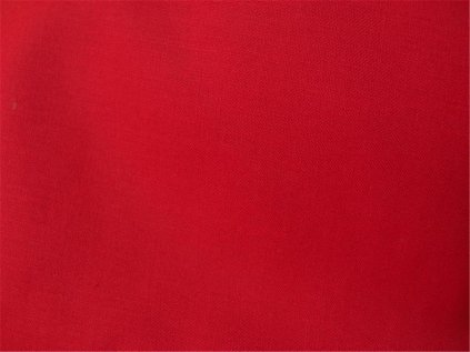 kanafas jednobarevny cervena latka platno bavlna