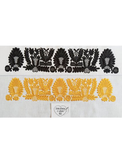 Hanáci rukáv, manžeta