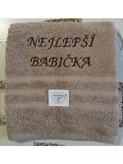 RUČNÍK - NEJLEPŠÍ BABIČKA