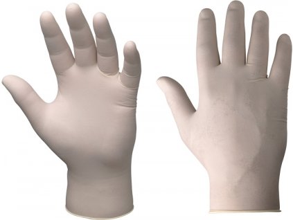 RUBETRA HF rukavice JR latex nepudrované