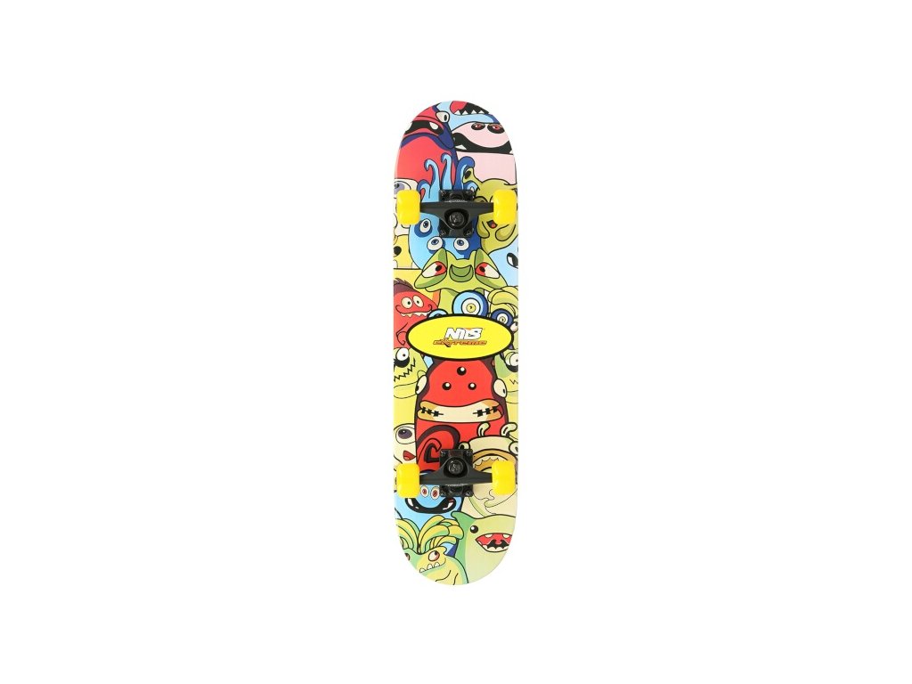 Skateboard NILS Extreme CR3108 Color Worms 1