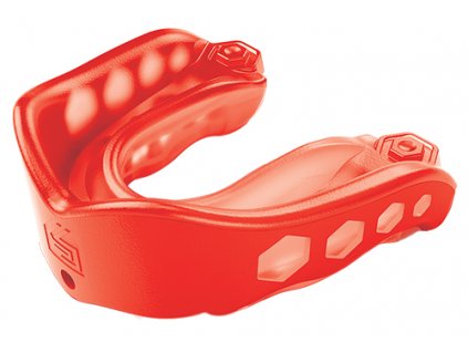 Chránič zubů Shock Doctor GEL MAX, červená
