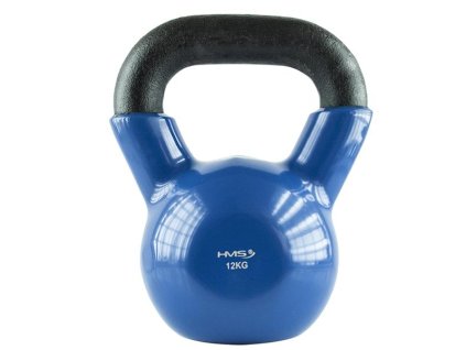 Kettlebell pokrytý vinylem HMS KN 12kg