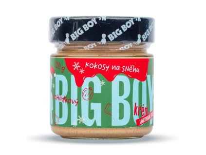 big boy kokosy na snehu liskovy krem s kokosem a bilou cokoladou 220g