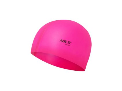 Silikonová čepice NILS Aqua NQC PK01 růžová