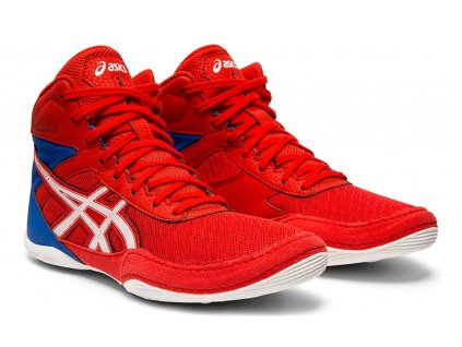 Zápasnické boty Asics Matflex 6 červeno-modrá