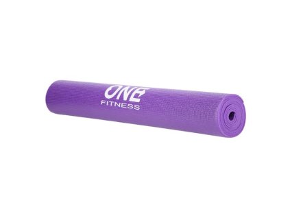 Podložka pro jógu ONE Fitness YM01 fialová