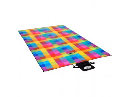 Pikniková deka NILS CAMP NC2222 barevná