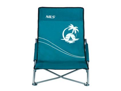 Plážové křeslo NILS Camp NC3035 tyrkysové