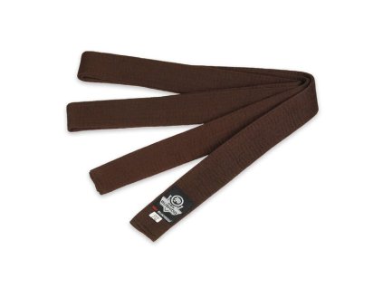 Hnědý pás ke kimonu DBX BUSHIDO OBI (Velikost 260cm)