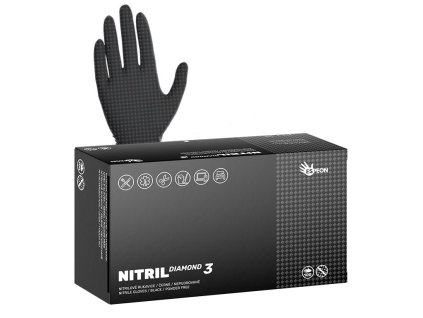 Nitril DIAMOND černé 2