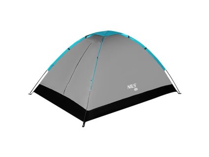 Turistický stan NILS Camp NC3021 šedý
