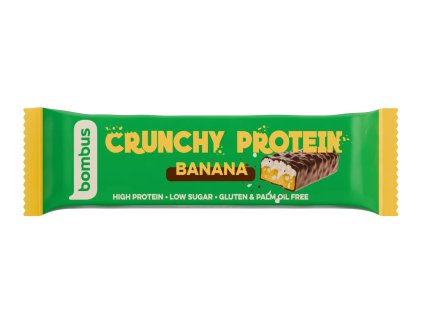 Bombus Proteinová tyčinka CRUNCHY 50 g