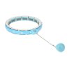 Masážní hula hoop FH06 se závažím a počítadlem modrá