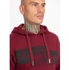 Pánská mikina Pitbull West Coast KP Classic Boxing burgundy