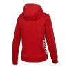 Dámská mikina Pitbull West Coast KP French Terry Geneva červená
