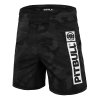 MMA šortky Pitbull West Coast NET CAMO HILLTOP 2 černá