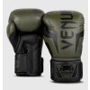 Boxerské rukavice Venum Elite khaki maskáč