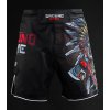 MMA šortky Ground Game Indian Skull