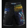 MMA šortky Ground Game Mexican Skull