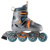 Kolečkové brusle NILS Extreme NJ1828A šedo-oranžové (Velikost S(31-34))