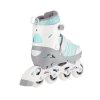 Kolečkové brusle NILS Extreme NH11912 2v1 bílo-mátové (Velikost S(31-34))