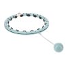 Masážní hula hoop HMS FH07 se závažím a počítadlem zelená