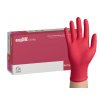 Nitrilové rukavice easyCARE Zarys malinové 100 ks