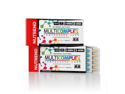 Nutrend Multicomplex compressed caps 60 kapslí (Velikost 60 tablet)