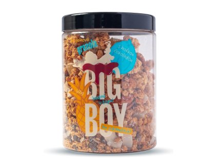 81942 big boy proteinova granola s horkou cokoladou by kamilasikl 360g