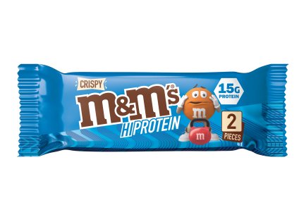 Mars M&M's Crispy HiProtein Bar 52g - mléčná čokoláda (Velikost 52g, Příchuť mléčná čokoláda)