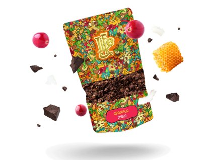 LifeLike Granola Choco 400g (Velikost 400g, Příchuť čokoláda)