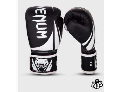 Boxerské rukavice Venum Challenger 2.0 dětské černo-bílá (Velikost 6oz)