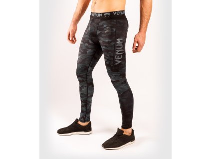 Legíny Venum Defender tmavý maskáč (Velikost M)