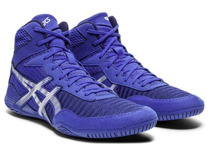 Zápasnické boty Asics MatControl 2 modrá (Velikost 38 EU)