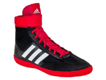 Zápasnické boty Adidas Combat Speed 5 černo/červená (Barva černo/červená, Velikost 44 2/3 EU)