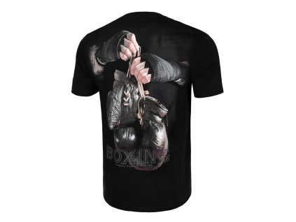 Pánské tričko Pitbull West Coast Boxing FD černá (Barva černá, Velikost M)