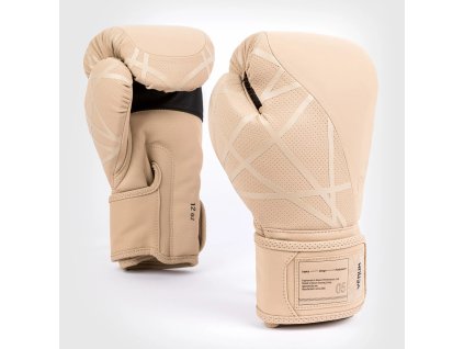 Boxerské rukavice Venum Tecmo 2.0 písková (Velikost 10oz)