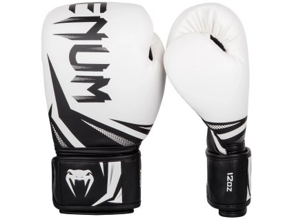 Boxerské rukavice Venum Challenger 3.0 bílo-černá (Velikost 10oz)
