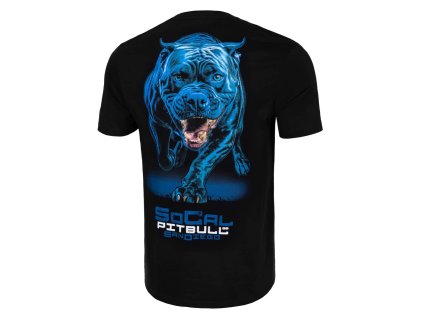 Tričko Pitbull West Coast In Blue černá (Barva černá, Velikost M)