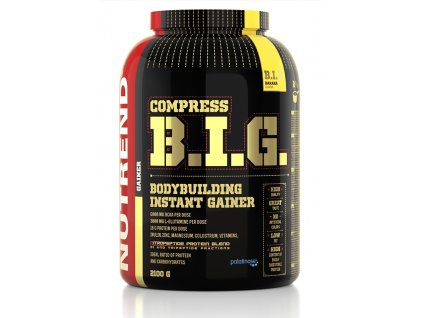 Nutrend COMPRESS B.I.G. 2100g (Příchuť banán)