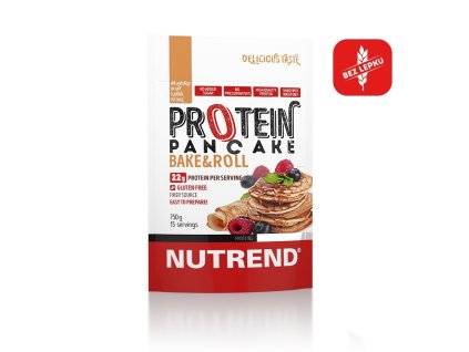 Nutrend Protein Pancake 750g (Příchuť čokoláda + kakao)