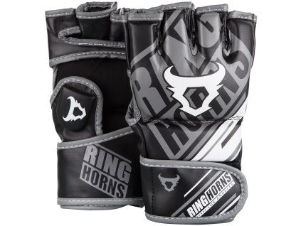 MMA rukavice Ringhorns Nitro černá (Barva černá, Velikost L/XL)