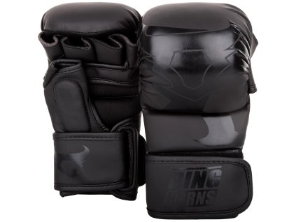 MMA rukavice Ringhorns Charger Sparring matná černá (Barva matná černá, Velikost L/XL)