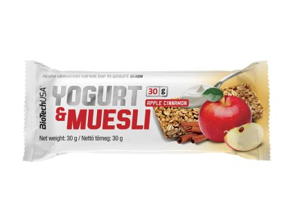 BioTech Yogurt & Muesli 30g (Příchuť višeň)