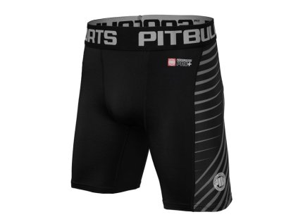 Kompresní šortky Pitbull West Coast Performance černá (Velikost 3XL)