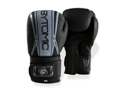 Boxerské rukavice Bytomic Axis V2 černo-šedá 10oz (Barva černo-šedá, Velikost 10oz)