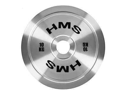89724 ocelovy olympijsky kotouc hms tos100 10 kg